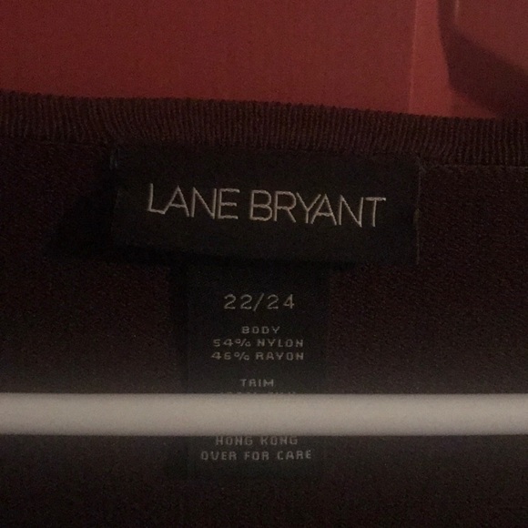 Lane Bryant brown tie front sweater size 22-24 - Picture 2 of 2